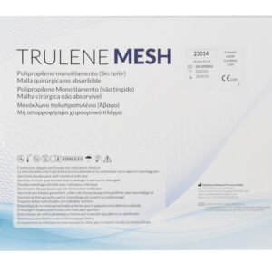 Malla Quirúrgica Trulene de Polipropileno No Absorbible – Transparente (GIMA, Ref. GM23012)