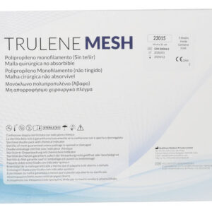 Malla Quirúrgica Trulene de Polipropileno No Absorbible – Transparente (GIMA, Ref. GM23012)