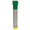 Mango de laringoscopio LED de fibra óptica (F.O.) monouso "RTU" (listo para usar) 145 kLux pediátrico – GIMA, con batería precargada, caja de 10 uds. – Sistema Green ISO 7376 – Ref. GM58018