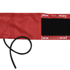 Manguito Adulto para Tensiómetro con Cámara TPU y 1 Tubo – GIMA, Nylon Calibrado sin Látex, 49x15 cm (Brazo 26-40 cm), Compatible con Sirio, London, Boston, Roma 1T, Tokyo, Madrid, Ri-san, Precisa y Minimus (Refs. GM32842 / GM32844 / GM32845)