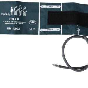 Manguito de Esfigmomanómetro Electrónico GIMA Talla Media 18-26 cm (Ref. GM80553) – Recambio Compatible con Tensiómetros 32902 y 80550 para Veterinaria