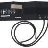 Manguito de esfigmomanómetro Riester 2 tubos sin látex – Repuesto original compatible con tensiómetros de doble tubo (BigBen), 5 tallas de velcro (Ref. GM49820)