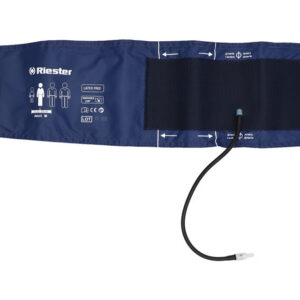 Manguito de Repuesto Riester Talla M 22-32 cm con Conector para Tensiómetro 49960-1 – Brazalete de Velcro (Ref. 49965)