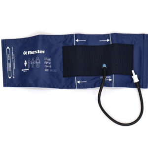 Manguito pediátrico RIESTER de velcro, talla S 14-22 cm, con conector para tensiómetro digital 49960-1 (Ref. 49964)