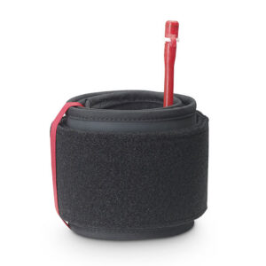 Manguito simple antipellizco GIMA (No Pinch) 61 x 9 cm, brazo talla L o muslo talla S, rojo – Repuesto para torniquetes neumáticos DTS-2000 y DTS-3000