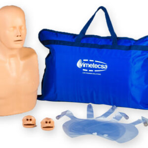 Maniquí de Entrenamiento RCP Practi-Man Advance GIMA – RCP de Adulto y Niño con Selector de 3 Posiciones (Adulto, Niño, Test) y Entrenamiento DEA – Ref. 56500