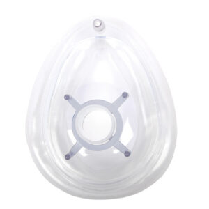 Mascarilla de anestesia desechable monopaciente con almohadilla de aire inflable n.º 6 – adulto/extra grande | GIMA Ref. 57706