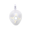Mascarilla de Anestesia Facial Desechable Monopaciente Talla N.º 0 Neonato con Cámara de Aire Inflable y Gancho, Sin Látex | GIMA (Ref. 57700)