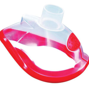 Mascarilla de Anestesia ULTRA GIMA N.º 4 – Adulto Mediano (M) Roja, Desechable, Sin PVC ni Látex | Caja 50 uds (Ref. 57714)