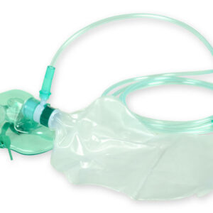 Mascarilla de oxigenoterapia de alto flujo para adulto con tubo de oxígeno y clip nasal ajustable – GIMA (Ref. GM34168)