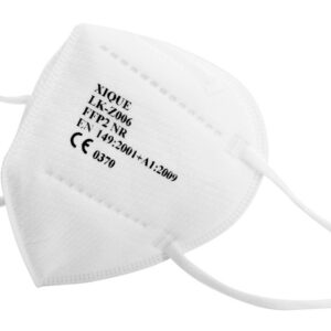 Mascarilla FFP2 sin válvula Value&Safe de 5 capas con gomas de oreja, talla adulto – Caja de 20 unidades (EN 149:2001+A1:2009)