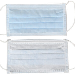 Mascarilla Quirúrgica GIMA AFLUID® Tipo IIR 4 Capas – Filtración BFE ≥99% – Azul Claro con Gomas (Ear Loops) – Caja 900 uds. (Ref. 20702, SKU GM20702)