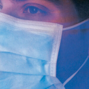 MASKELLA FACE MASK - with ear loops - light blue