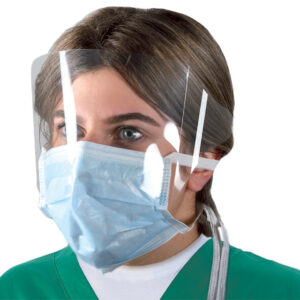 MASKOP MASK with wrap-around visor