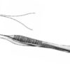MICRO ADSON FORCEPS - 12 cm - 1x2