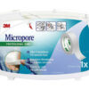 MICROPORE 3M - 1.25cmx5m - white with dispenser - 1530NP-0SD