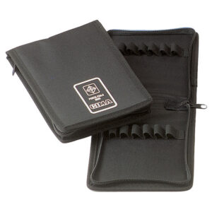 MINI VIALS BAG - black nylon zip