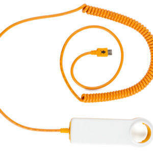 Miniflowmeter con cable para espirómetros SPIROLAB 33519/33520 — Repuesto GIMA (Código MIR 910595, Ref. 33697)