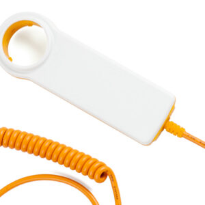 Miniflowmeter con cable para espirómetros SPIROLAB 33519/33520 — Repuesto GIMA (Código MIR 910595, Ref. 33697)
