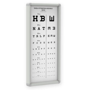 "MIXED DECIMAL" CHART - 3 m - not illuminated