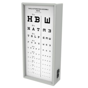 "MIXED DECIMAL" ILLUMINATED CHART 3 m