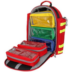 Mochila Médica LOGIC 1 de GIMA · Poliéster · Tamaño Mediano · 40 x 20 x h47 cm · Ref. 27170