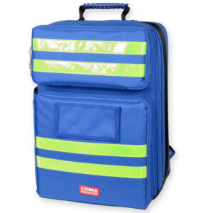 Mochila Médica SILOS 2 (Rucksack) de Poliéster 600D con Recubrimiento PVC – Color Azul | 38 x 24 x 50 cm | Ref. 27168 GIMA