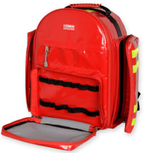 Mochila Médica Tipo Rucksack Logic 2 de PVC Impermeable – GIMA (Ref. 27172) – Tamaño Grande 40x25x47 cm