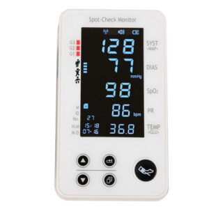 Monitor de constantes vitales portátil GIMA PC-300 – SpO2, PNI (NIBP), Temperatura y Pulso con pantalla | Ref. 35162