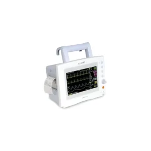 Monitor de constantes vitales Compact 5 con pantalla tactil de 8 pulgadas, bateria recargable e impresora incorporada