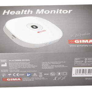 Monitor de Signos Vitales 5 en 1 GIMA (35192) con Bluetooth: Tensiómetro, Termómetro, Pulsioxímetro y ECG Portátil