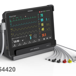 Monitor de Signos Vitales AIVIEW VX Tablet – Multiparámetro con ECG, SpO2, NIBP, Temp y Respiración para Adultos, Pediátricos y Neonatos | GIMA Ref. 54405