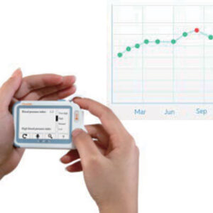 Monitor de signos vitales multiparamétrico inalámbrico Checkme Pro GIMA – ECG, SpO2, temperatura – Ref. 35186