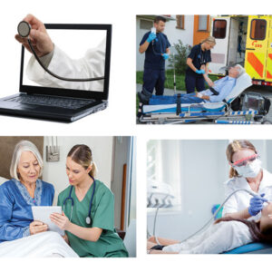 Monitor de signos vitales multiparamétrico inalámbrico Checkme Pro GIMA – ECG, SpO2, temperatura – Ref. 35186