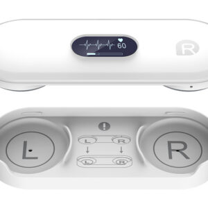 Monitor ECG portátil de mano DuoEK™ S – Electrocardiógrafo personal con pantalla OLED y Bluetooth 4.0 (GIMA, Ref. 33238)