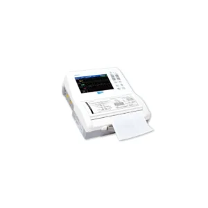 Monitor fetal con pantalla táctil TFT a color de 7 pulgadas, sonda ultrasonido 1MHz y análisis CTG con STV
