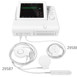 Monitor Fetal GIMA CMS800G (Ref. 29585) con Impresora Térmica Integrada – Cardiotocógrafo 3 Canales FHR1, FHR2 y TOCO, Pantalla LCD 8"