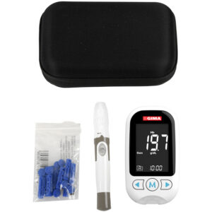 Monitor Multiparamétrico GIMACARE 6 en 1 – Glucosa, Cetonas, Lactato, Colesterol, Ácido Úrico y Hemoglobina (GIMA Ref. 24128)