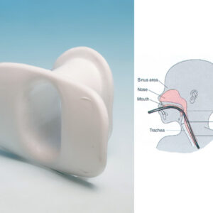 Mordedor de endoscopia desechable (bite block) – Protege el endoscopio y evita mordeduras – GIMA | Bolsa de 20 unidades | Ref. GM71610