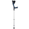 Muletas Advance GIMA – Regulables en altura 77-98 cm, empuñadura biinyectada de polipropileno y elastómero, tubo de aluminio anodizado, hasta 140 kg (Ref. GM43090 / GM43091 / GM43093)