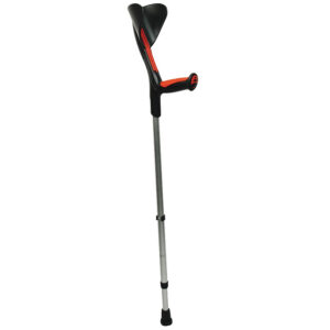 Muletas Advance GIMA – Regulables en altura 77-98 cm, empuñadura biinyectada de polipropileno y elastómero, tubo de aluminio anodizado, hasta 140 kg (Ref. GM43090 / GM43091 / GM43093)