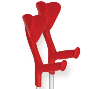Muletas de Codo Evolución de Aluminio con Empuñadura Ergonómica – GIMA (Par, Referencias GM43100 / GM43101 / GM43103)