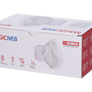 Nebulizador de malla ultrasónico portátil GIMA Magic Neb 28065 – Aerosol wearable con batería de litio y carga USB-C