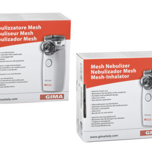 Nebulizador de Malla Vibratoria Portátil GIMA Mesh Nebulizer (Ref. 28066) | 2 Pilas AA o USB | Adulto y Niño