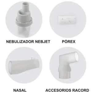 Nebulizador profesional Happyneb III 3A con compresor de pistón