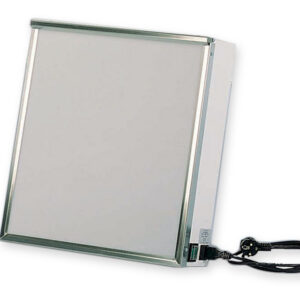 Negatoscopio de 1 panel GIMA 40x43 cm – Visionador Light Box de placas de radiología con luz fría fluorescente (230 V)