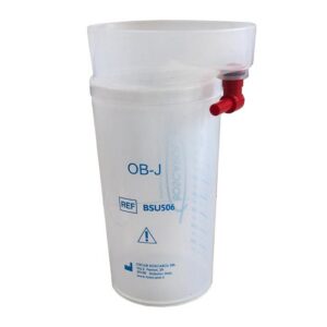 OB-J JAR 1000ML FOR DISPOSABLE BAGS