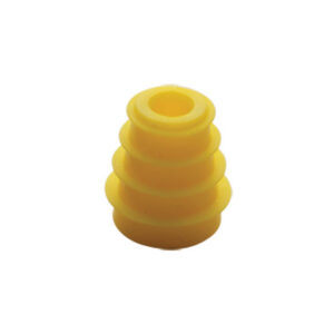 Olivas auditivas Sanibel ADI flanged infant 5-8 mm color amarillo – Caja de 100 uds (Ref. 53517) para impedanciómetros y OEA