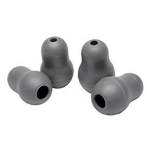 Olivas de Repuesto 3M™ Littmann® Soft Ear Tips Gris – Kit 2 Pares (1 Par Pequeño + 1 Par Grande) para Estetoscopios | Ref. 40002 / 51491