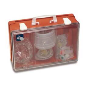 ORANGE MEDICAL CASE 2, TRANSP. COVER